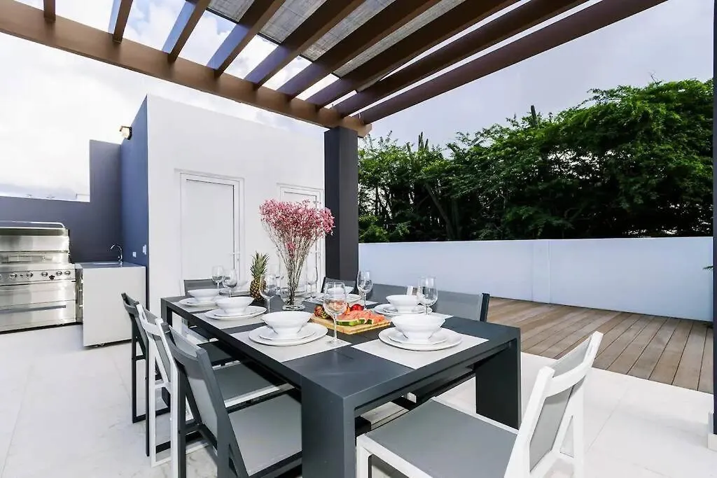 New 5Br 3Ba Villa Biba Dushi 3-Min Eagle Beach Palm Beach Aruba