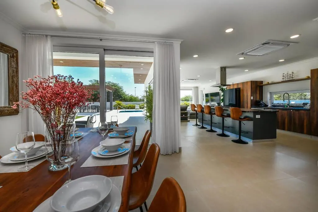 New 5Br 3Ba Villa Biba Dushi 3-Min Eagle Beach Palm Beach Aruba