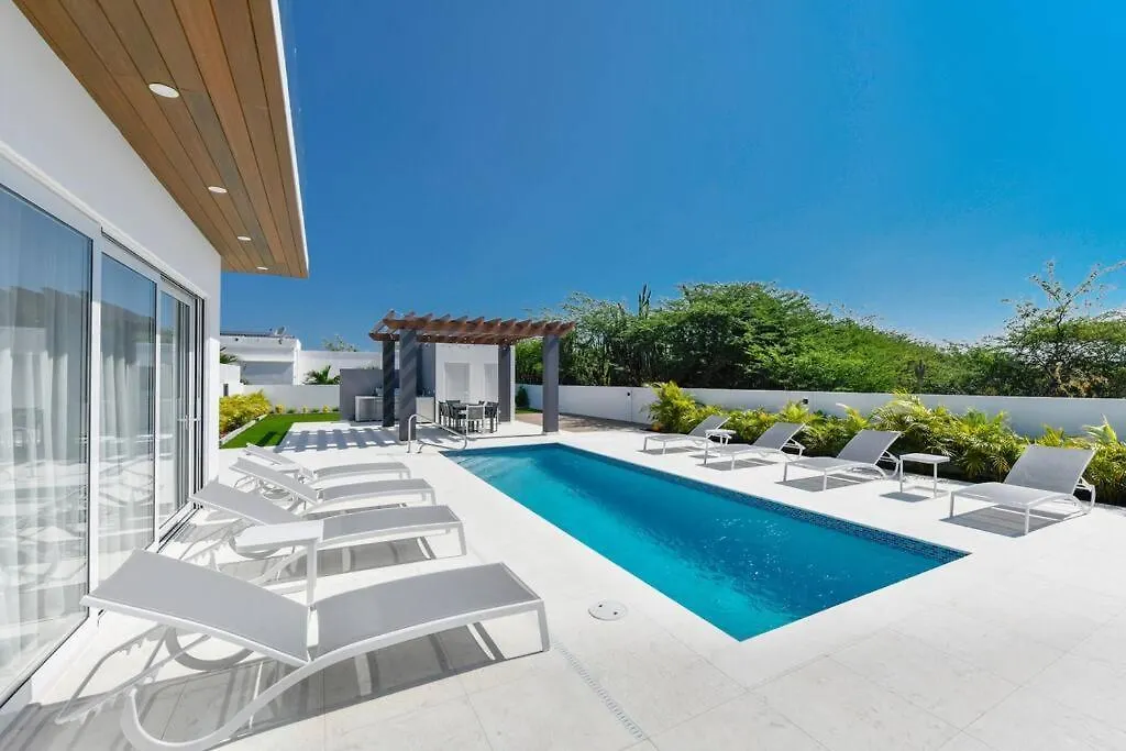 New 5Br 3Ba Villa Biba Dushi 3-Min Eagle Beach Palm Beach